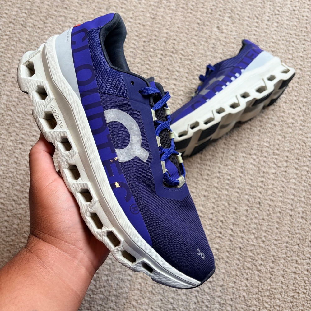 On Running Cloudmonster Mens 12 Cobalt Navy Blue Sneakers 61.99027